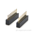 Conector de cabeçalho fêmea de 1,27 mm 8P